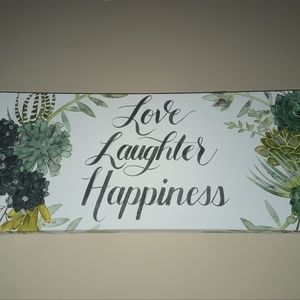 Inspirational wall art